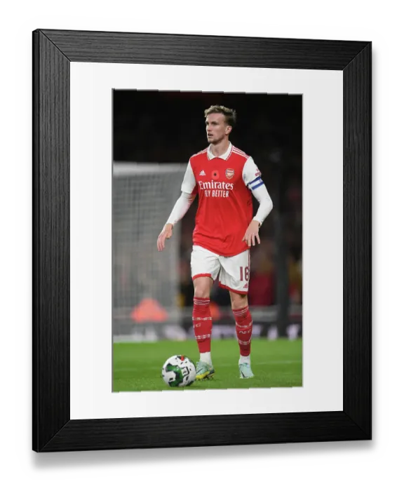 Framed Print : Arsenal vs Brighton & Hove Albion: Carabao Cup Showdown at Emirates Stadium