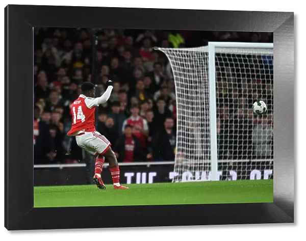 Arsenal's Eddie Nketiah Scores in Carabao Cup Victory over Brighton & Hove Albion