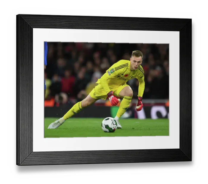 Framed Print : Arsenal vs Brighton & Hove Albion: Carabao Cup Clash at Emirates Stadium