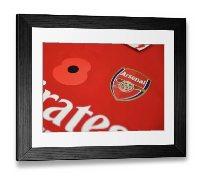 Framed Print : Arsenal's Poppy-Embellished Jerseys: Arsenal vs Brighton & Hove Albion, Carabao Cup 2022-23 Framed Print : Arsenal's Poppy-Embellished Jerseys: Arsenal vs Brighton & Hove Albion, Carabao Cup 2022-23