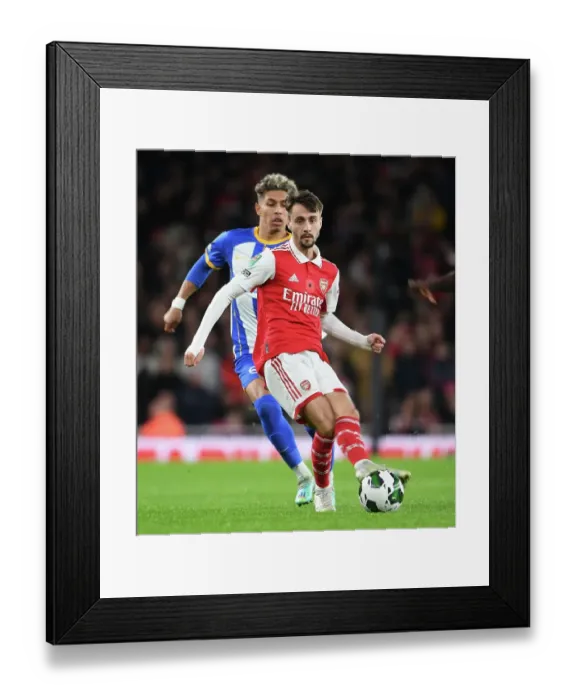Framed Print : Fabio Vieira Shines: Arsenal's Dominant Victory over Brighton in Carabao Cup Framed Print : Fabio Vieira Shines: Arsenal's Dominant Victory over Brighton in Carabao Cup