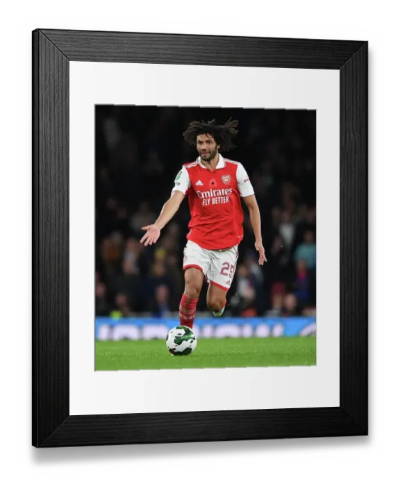 Framed Print : Elneny's Focused Performance: Arsenal Overpowers Brighton in Carabao Cup Framed Print : Elneny's Focused Performance: Arsenal Overpowers Brighton in Carabao Cup