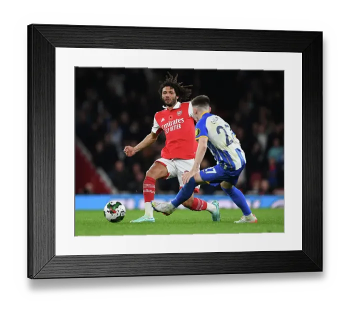 Framed Print : Mo Elneny: Arsenal's Focused Midfielder Gears Up for Carabao Cup Battle Against Brighton & Hove Albion Framed Print : Mo Elneny: Arsenal's Focused Midfielder Gears Up for Carabao Cup Battle Against Brighton & Hove Albion