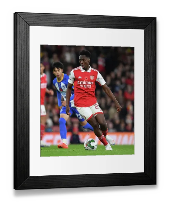 Framed Print : Arsenal vs Brighton & Hove Albion: Carabao Cup Battle at Emirates Stadium