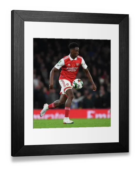 Framed Print : Arsenal vs Brighton & Hove Albion: Carabao Cup Clash at Emirates Stadium