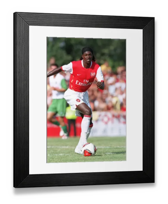 Framed Print : Adebayor's Unstoppable Performance: Arsenal's Historic 8-1 Pre-Season Win Over Schwadorf (July 2006) Framed Print : Adebayor's Unstoppable Performance: Arsenal's Historic 8-1 Pre-Season Win Over Schwadorf (July 2006)