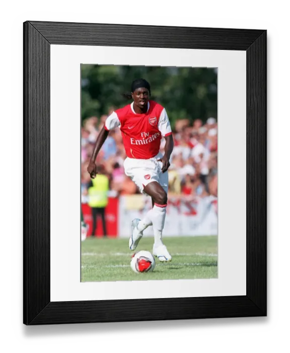 Framed Print : Adebayor's Dominance: Arsenal's 8-1 Pre-Season Victory over Schwadorf, 2006 Framed Print : Adebayor's Dominance: Arsenal's 8-1 Pre-Season Victory over Schwadorf, 2006