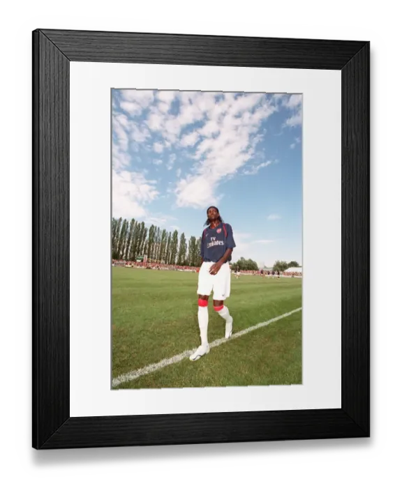 Framed Print : Adebayor's Unstoppable Performance: Arsenal's Historic 8-1 Pre-Season Win over Schwadorf (July 2006) Framed Print : Adebayor's Unstoppable Performance: Arsenal's Historic 8-1 Pre-Season Win over Schwadorf (July 2006)