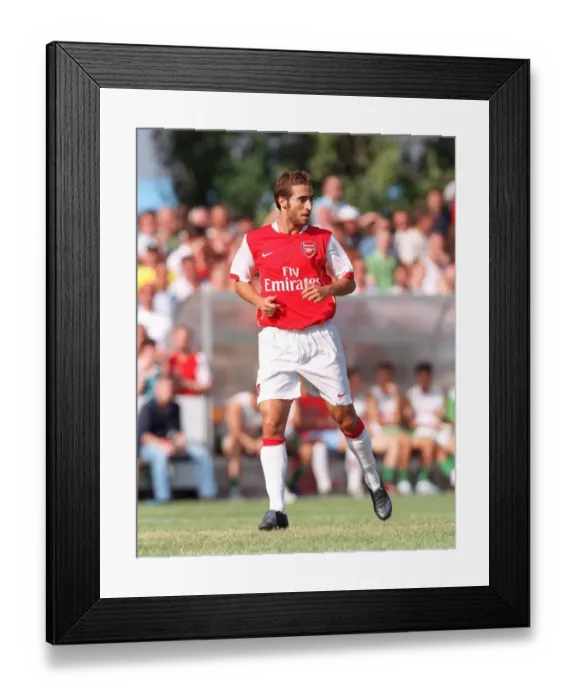 Framed Print : Mathieu Flamini in Action for Arsenal during Pre-Season Friendly at Schwadorf, Austria (July 2006) Framed Print : Mathieu Flamini in Action for Arsenal during Pre-Season Friendly at Schwadorf, Austria (July 2006)