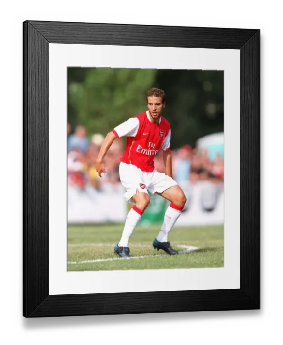 Framed Print : Flamini's Dominance: Arsenal's Pre-Season Victory Over Schwadorf (July 2006)