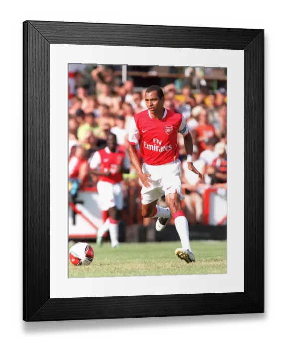 Framed Print : Gilberto in Action: Arsenal Pre-Season at Schwadorf, Austria, 2006 Framed Print : Gilberto in Action: Arsenal Pre-Season at Schwadorf, Austria, 2006