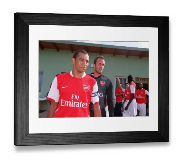 Framed Print : Gilberto and Manuel Almunia (Arsenal)