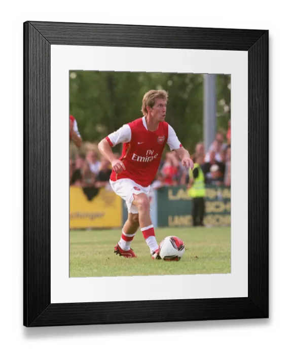 Framed Print : Alex Hleb in Action: Arsenal's Pre-Season Training, Schwadorf, Austria, 2006