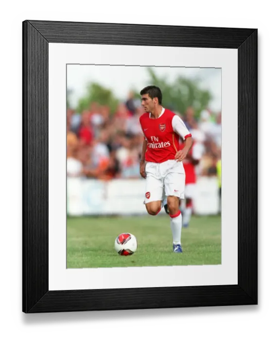 Framed Print : Jose Reyes Dominant Performance: Arsenal's Pre-Season Rout of Schwadorf (8-1), 2006