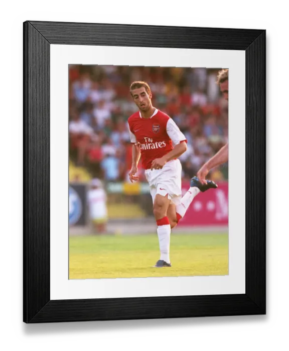 Framed Print : Flamini in Action: Arsenal's Win Against SV Mattersburg (2006) Framed Print : Flamini in Action: Arsenal's Win Against SV Mattersburg (2006)