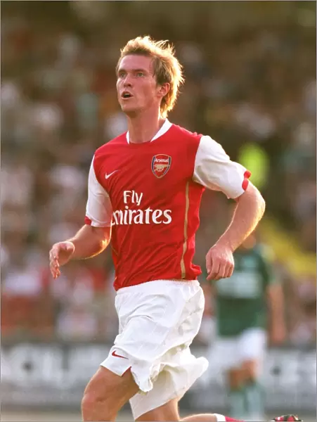 Alex Hleb in Action: Arsenal's Win over SV Mattersburg in Pre-Season Friendly