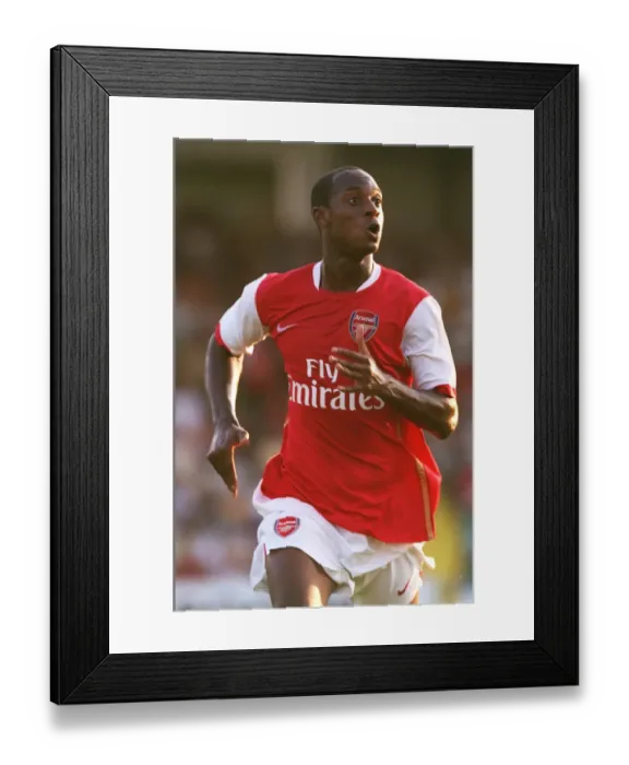 Framed Print : Justin Hoyte (Arsenal)