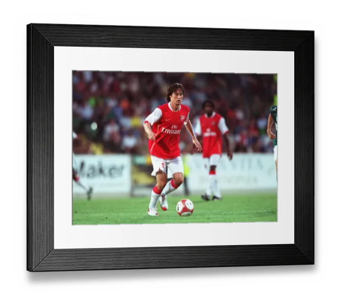Framed Print : Thomas Rosicky in Action: Arsenal's Victory Over SV Mattersburg in Pre-Season Friendly, 2006 Framed Print : Thomas Rosicky in Action: Arsenal's Victory Over SV Mattersburg in Pre-Season Friendly, 2006