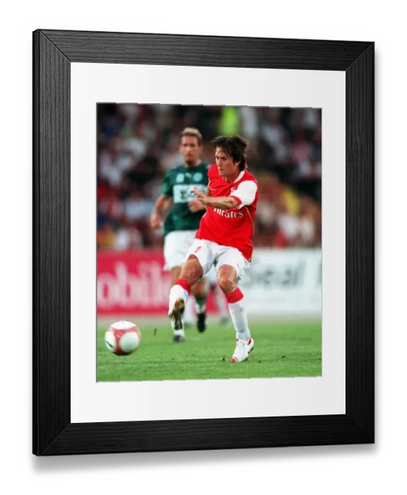 Framed Print : Thomas Rosicky's Brilliant Performance: Arsenal's 2-1 Victory Over SV Mattersburg (2006)