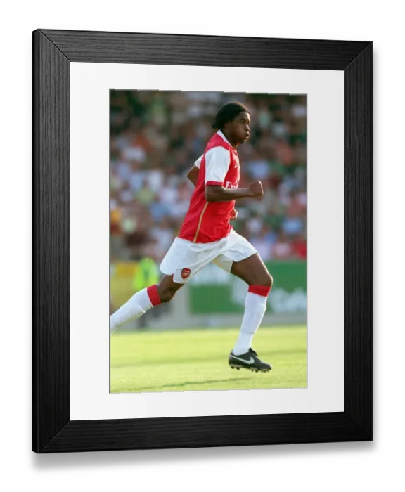 Framed Print : Alex Song's Victory: Arsenal's Pre-Season Triumph Over SV Mattersburg (2006) Framed Print : Alex Song's Victory: Arsenal's Pre-Season Triumph Over SV Mattersburg (2006)