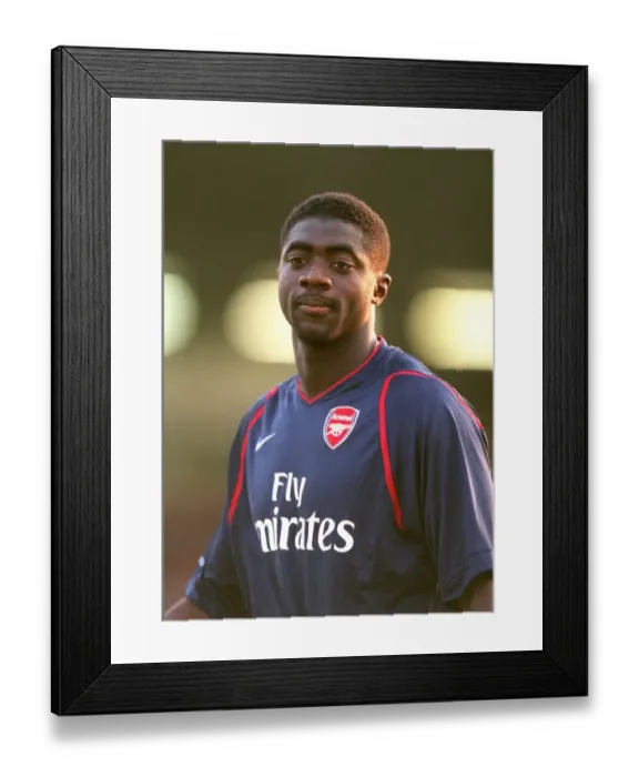 Framed Print : Arsenal's Kolo Toure Shines in Pre-Season Victory over SV Mattersburg