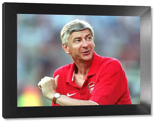 Arsene Wenger Leading Arsenal to Victory: SV Mattersburg 1:2