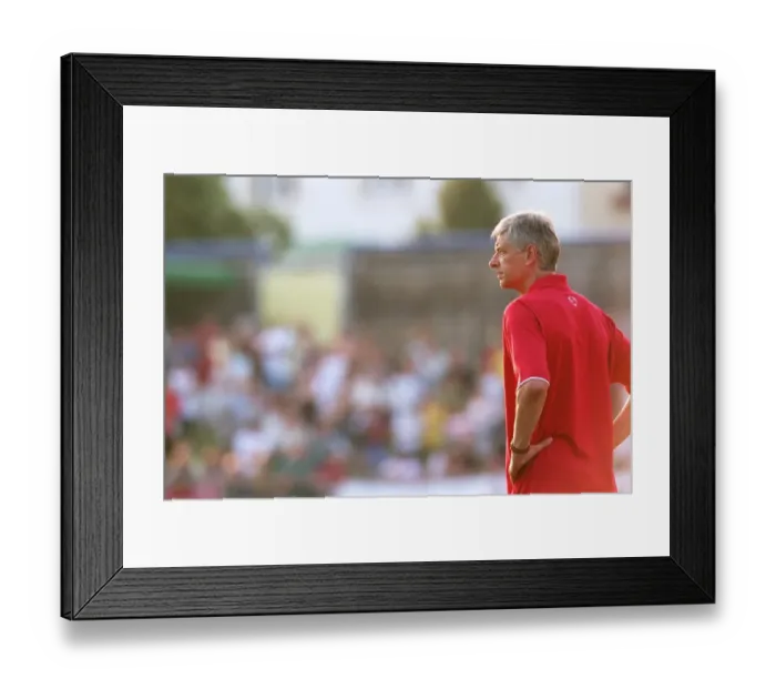 Framed Print : Arsene Wenger Leads Arsenal to a 1:2 Loss against SV Mattersburg in Pre-Season Friendly Framed Print : Arsene Wenger Leads Arsenal to a 1:2 Loss against SV Mattersburg in Pre-Season Friendly