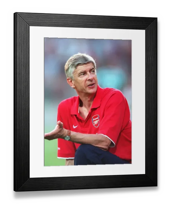 Framed Print : Arsene Wenger and Arsenal Suffer Pre-Season Defeat to SV Mattersburg (25 / 7 / 06) Framed Print : Arsene Wenger and Arsenal Suffer Pre-Season Defeat to SV Mattersburg (25 / 7 / 06)