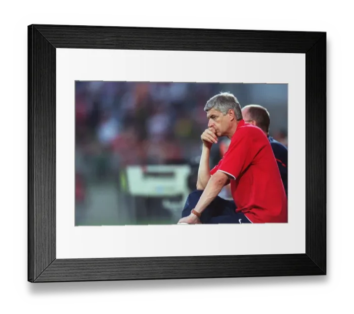 Framed Print : Arsene Wenger and Arsenal Fall to SV Mattersburg in Pre-Season Friendly (25 / 7 / 06) Framed Print : Arsene Wenger and Arsenal Fall to SV Mattersburg in Pre-Season Friendly (25 / 7 / 06)