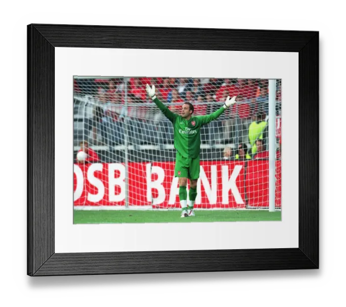 Framed Print : Arsenal's Pre-Season Triumph: 3-0 Victory Over AZ Alkmaar (2006)