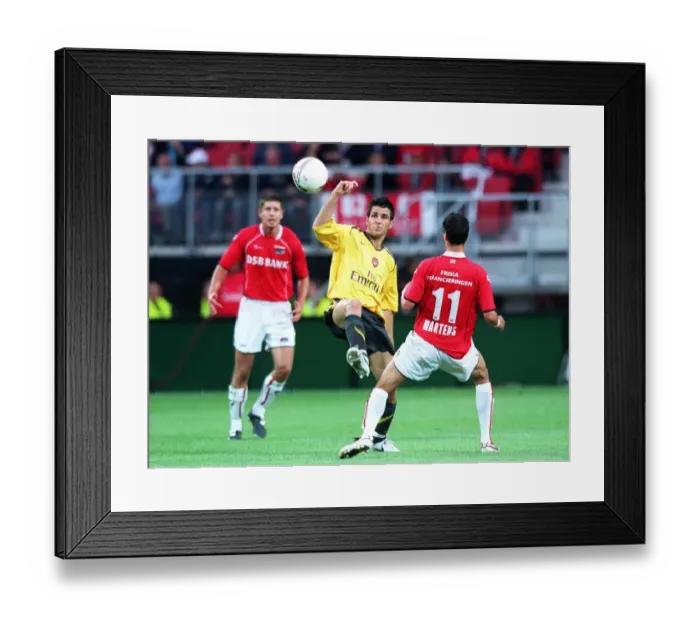 Framed Print : Arsenal Takes Down AZ Alkmaar 3-0 in Pre-Season Friendly (2006)