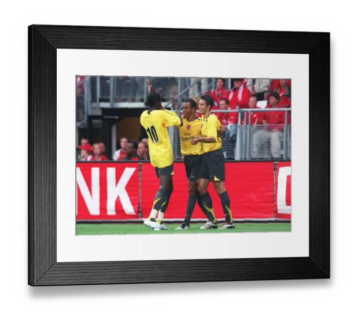 Framed Print : Arsenal's Pre-Season Triumph: A 3-0 Victory Over AZ Alkmaar, Holland, 2006 Framed Print : Arsenal's Pre-Season Triumph: A 3-0 Victory Over AZ Alkmaar, Holland, 2006