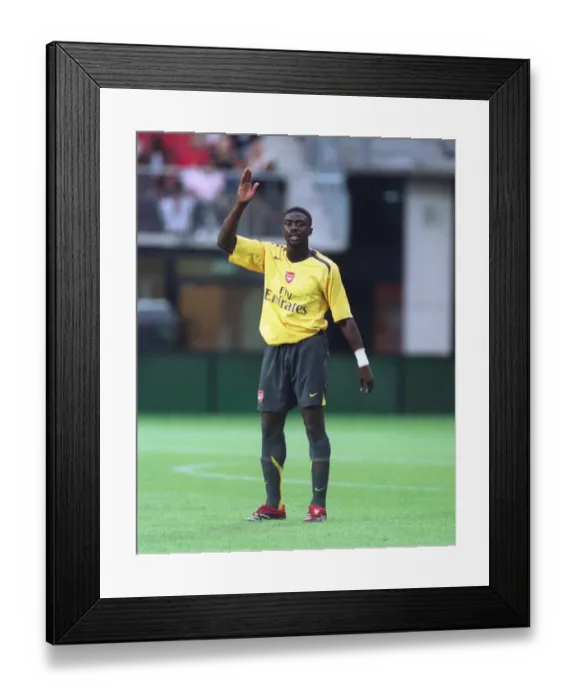 Framed Print : Arsenal's Pre-Season Victory: 3-0 Against AZ Alkmaar, Holland, 2006