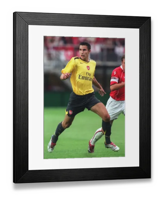 Framed Print : Arsenal Triumphs over AZ Alkmaar 3-0 in Pre-Season Friendly (2006) Framed Print : Arsenal Triumphs over AZ Alkmaar 3-0 in Pre-Season Friendly (2006)