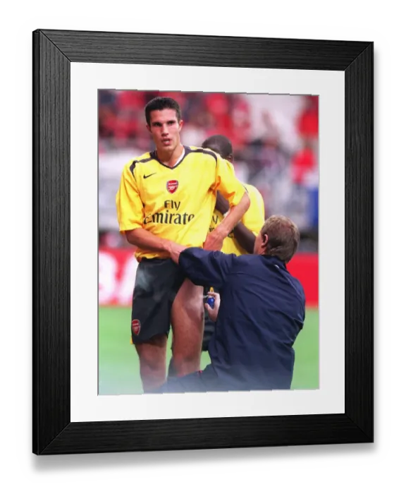 Framed Print : Arsenal's Pre-Season Triumph: 3-0 Victory Over AZ Alkmaar, Holland, 2006 Framed Print : Arsenal's Pre-Season Triumph: 3-0 Victory Over AZ Alkmaar, Holland, 2006