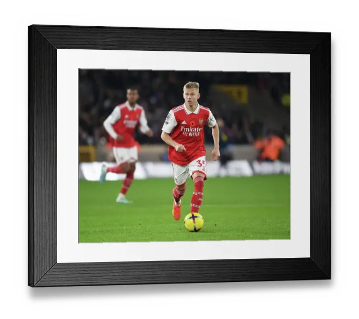 Framed Print : Zinchenko's Performance: Arsenal vs. Wolverhampton Wanderers, 2022-23 Premier League Framed Print : Zinchenko's Performance: Arsenal vs. Wolverhampton Wanderers, 2022-23 Premier League