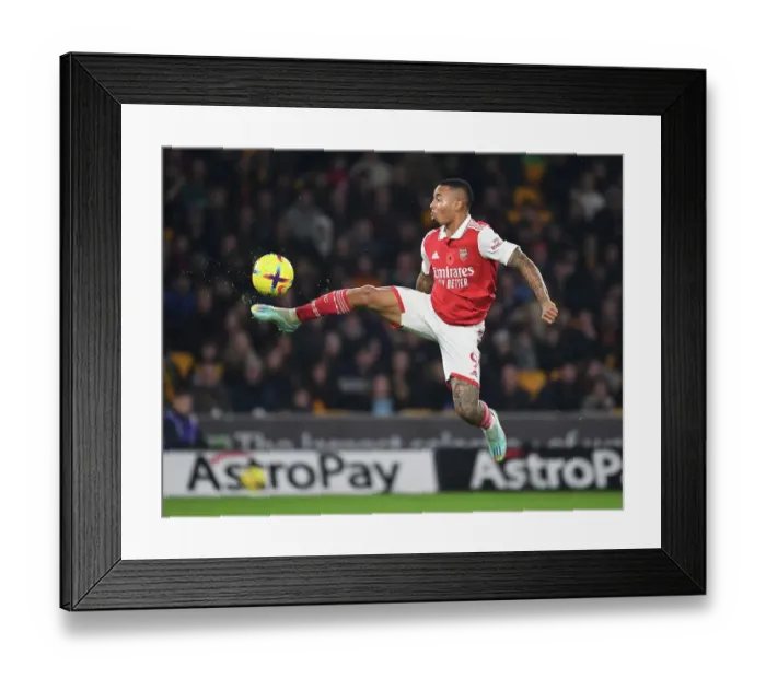 Framed Print : Gabriel Jesus in Action: Arsenal vs. Wolverhampton Wanderers, Premier League 2022-23 Framed Print : Gabriel Jesus in Action: Arsenal vs. Wolverhampton Wanderers, Premier League 2022-23