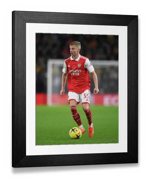 Framed Print : Zinchenko Shines: Wolverhampton Wanderers vs Arsenal (2022-23 Premier League)