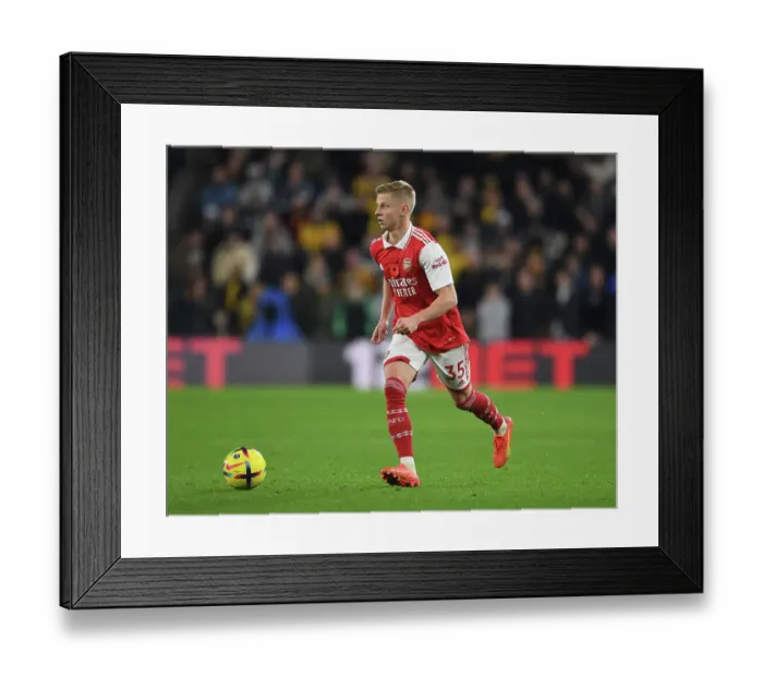 Framed Print : Arsenal's Zinchenko in Action against Wolverhampton Wanderers in the 2022-23 Premier League Framed Print : Arsenal's Zinchenko in Action against Wolverhampton Wanderers in the 2022-23 Premier League