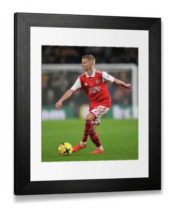 Framed Print : Zinchenko Shines: Wolverhampton Wanderers vs Arsenal, 2022-23 Premier League