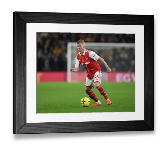 Framed Print : Zinchenko Shines: Arsenal vs Wolverhampton, 2022-23 Premier League