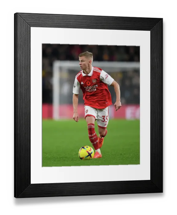 Framed Print : Zinchenko's Performance: Wolverhampton Wanderers vs Arsenal, 2022-23 Premier League