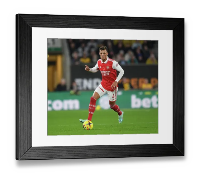 Framed Print : Ben White's Performance: Wolverhampton Wanderers vs Arsenal, 2022-23 Premier League