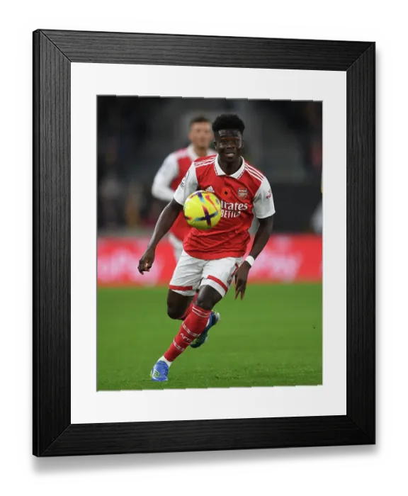 Framed Print : Arsenal's Bukayo Saka Shines in Premier League Clash at Wolverhampton Wanderers (2022-23) Framed Print : Arsenal's Bukayo Saka Shines in Premier League Clash at Wolverhampton Wanderers (2022-23)