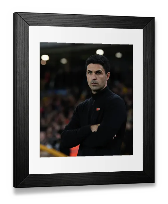 Framed Print : Mikel Arteta's Determination: Arsenal vs. Wolverhampton Wanderers in Premier League 2022-23 Framed Print : Mikel Arteta's Determination: Arsenal vs. Wolverhampton Wanderers in Premier League 2022-23
