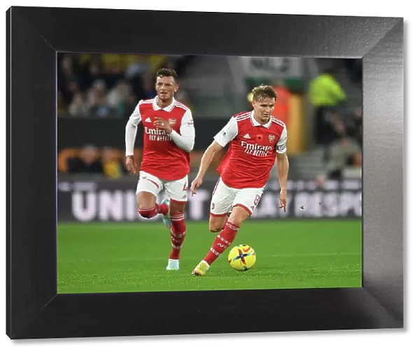 Martin Odegaard in Action: Arsenal vs Wolverhampton Wanderers, Premier League 2022-23