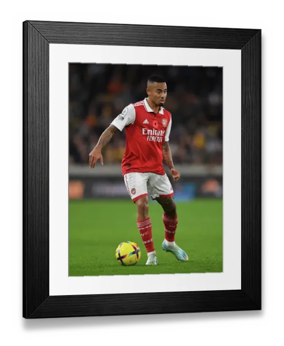 Framed Print : Gabriel Jesus in Action: Arsenal vs. Wolverhampton Wanderers, Premier League 2022-23 Framed Print : Gabriel Jesus in Action: Arsenal vs. Wolverhampton Wanderers, Premier League 2022-23