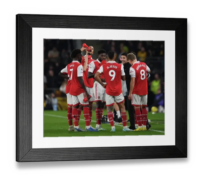 Framed Print : Mikel Arteta's Unwavering Determination: Arsenal Manager in Deep Focus during Wolverhampton Wanderers Clash, Premier League 2022-23 Framed Print : Mikel Arteta's Unwavering Determination: Arsenal Manager in Deep Focus during Wolverhampton Wanderers Clash, Premier League 2022-23