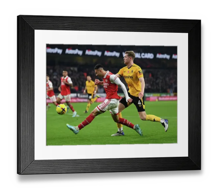 Framed Print : Martinelli vs Collins: Wolverhampton Wanderers vs Arsenal FC, Premier League 2022-23 Framed Print : Martinelli vs Collins: Wolverhampton Wanderers vs Arsenal FC, Premier League 2022-23