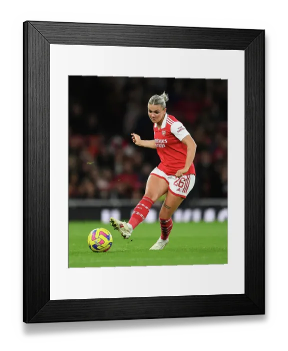 Framed Print : Arsenal Women vs Manchester United: Barclays WSL Showdown at Emirates Stadium (2022-23)